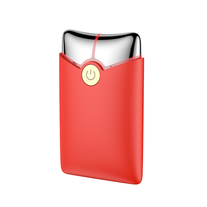 Gua Sha Facial & Neck Massager – Smart Lifting Beauty Device with Heat & Vibration Therapy