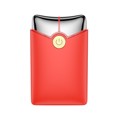 Gua Sha Facial & Neck Massager – Smart Lifting Beauty Device with Heat & Vibration Therapy